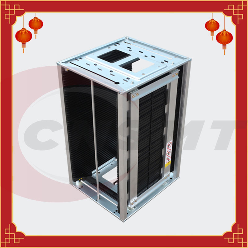 Black 109Ω ESD PCB Magazine Rack 250mm Right To Left Customize